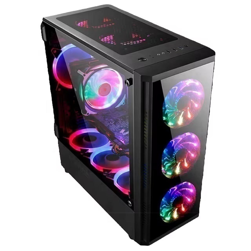 High Quality Core I7 I9 I5 with E5 2650 CPU 16GB RAM SSD HDD GTX 950 8GB Graphics Card Gaming Desktop PC Gamer Game